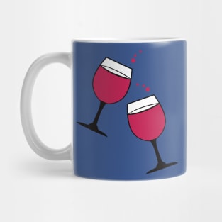 glass of wine 3 Mug